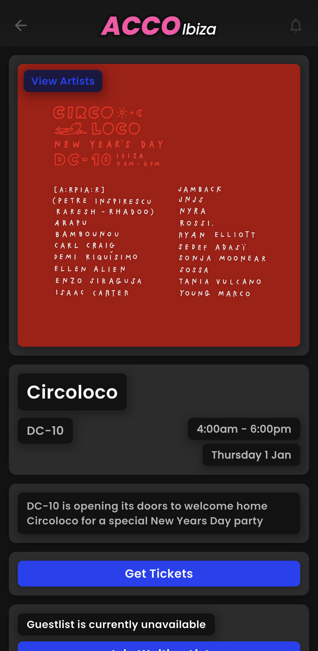 ACCO Phuket App - Events