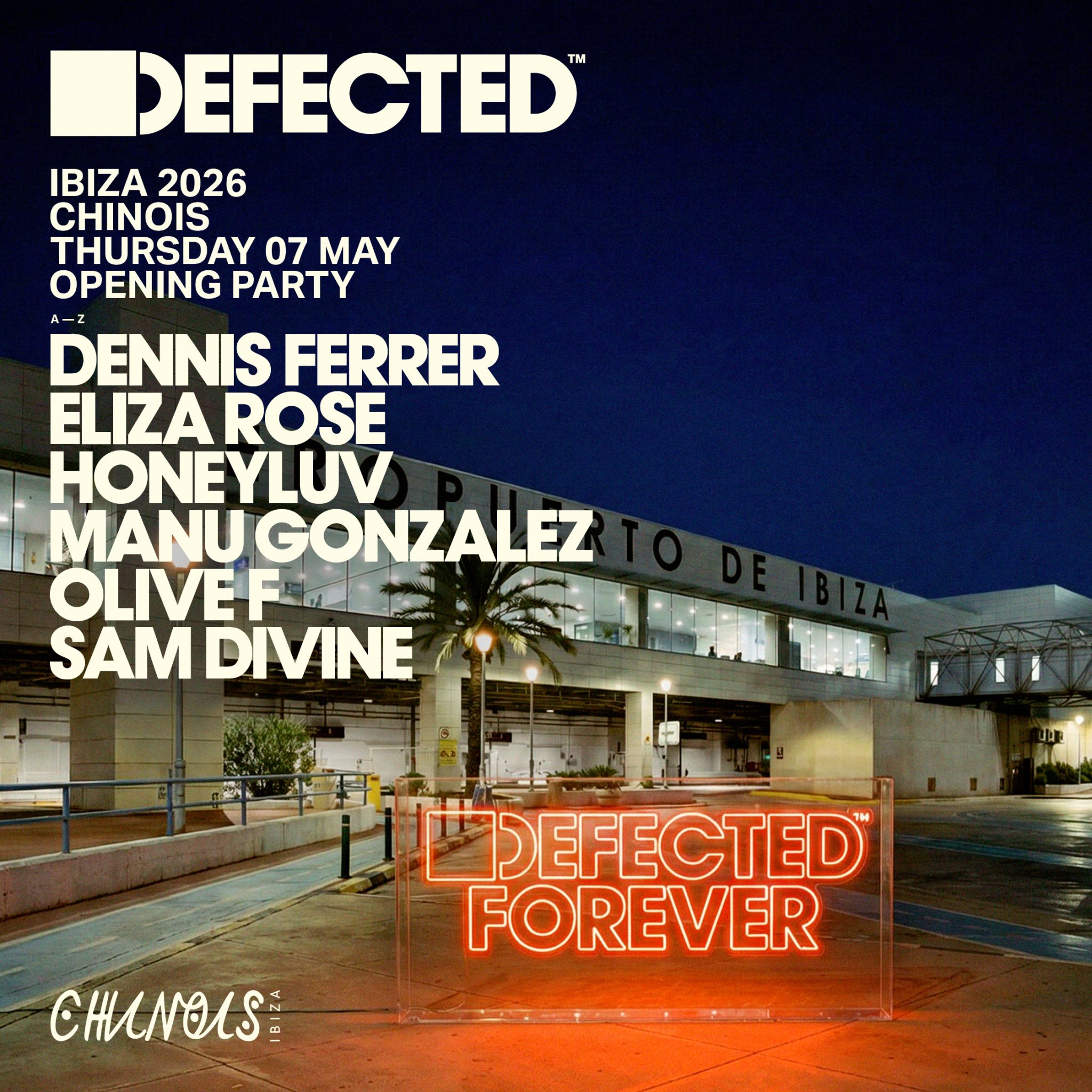 Defected at Chinois on Thursday, May 7, 2026