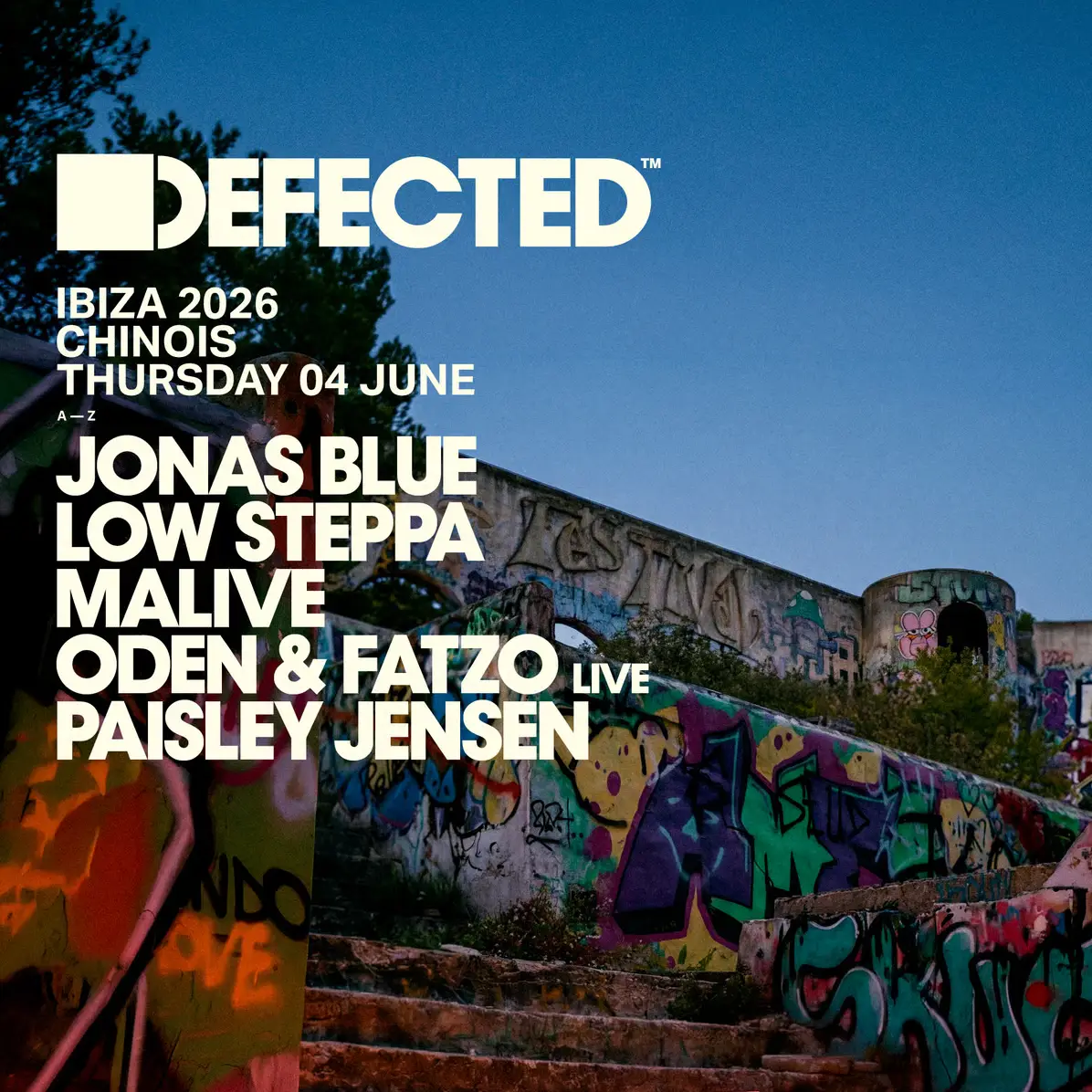 Defected at Chinois on Thursday, June 4, 2026