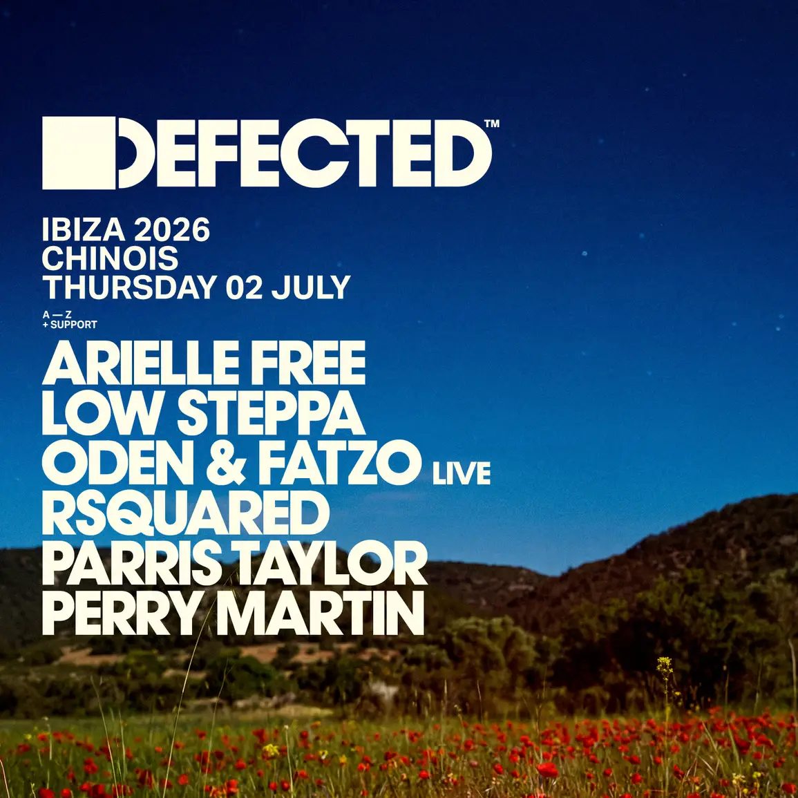 Defected at Chinois on Thursday, July 2, 2026
