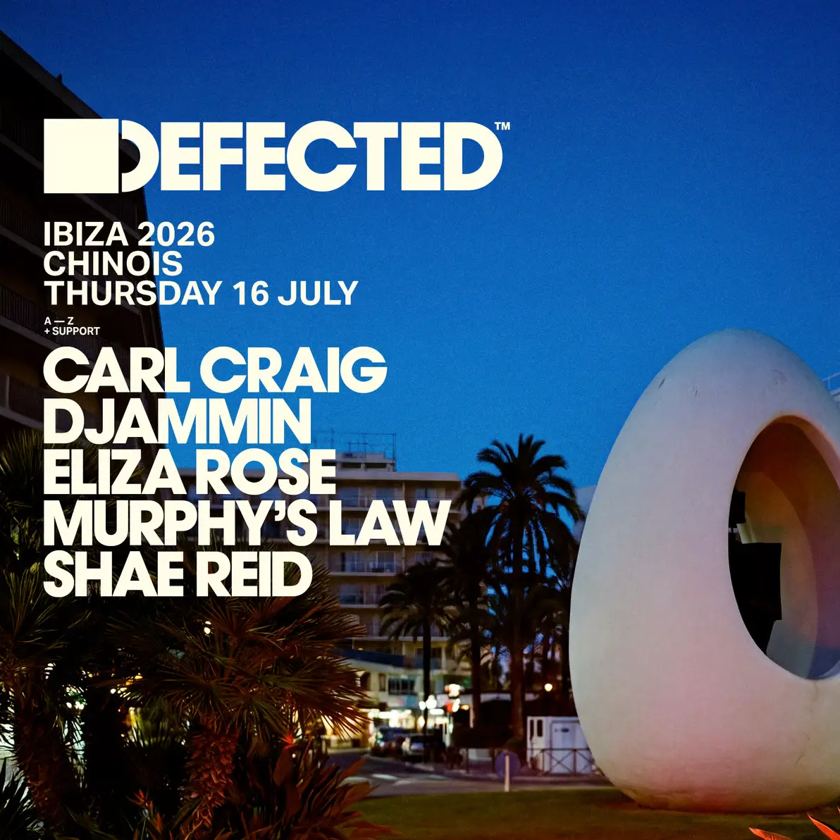 Defected at Chinois on Thursday, July 16, 2026