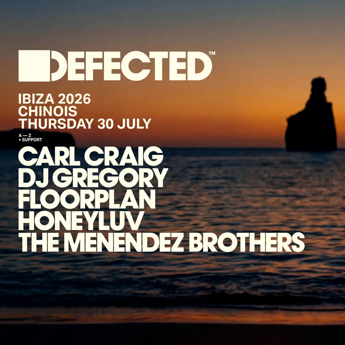 Defected at Chinois on Thursday, July 30, 2026