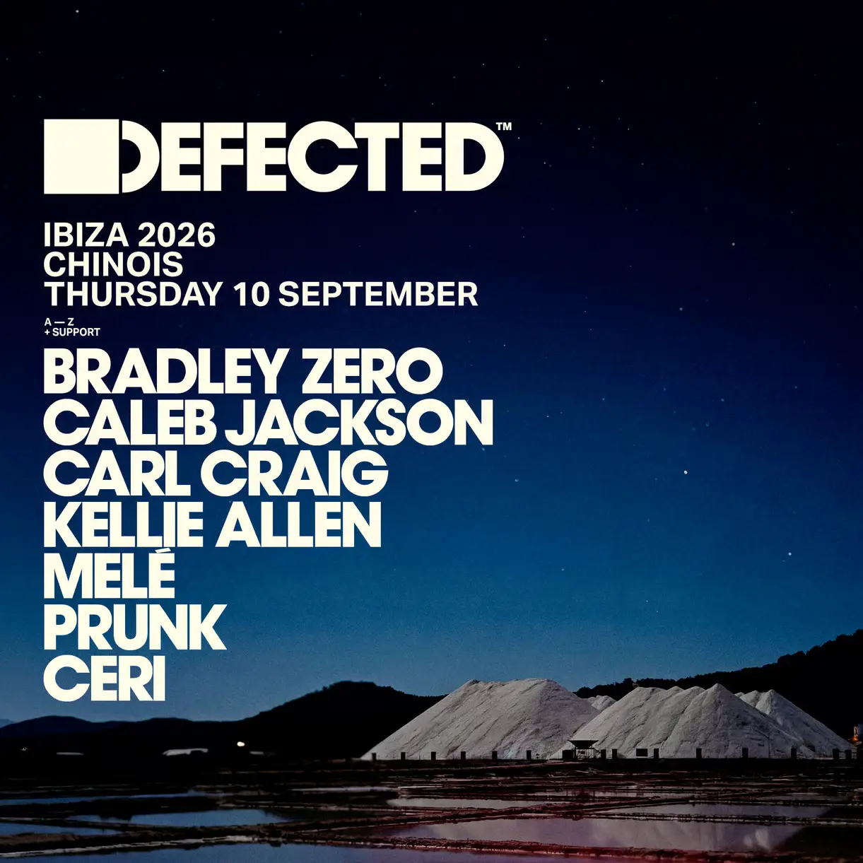 Defected at Chinois on Thursday, September 10, 2026