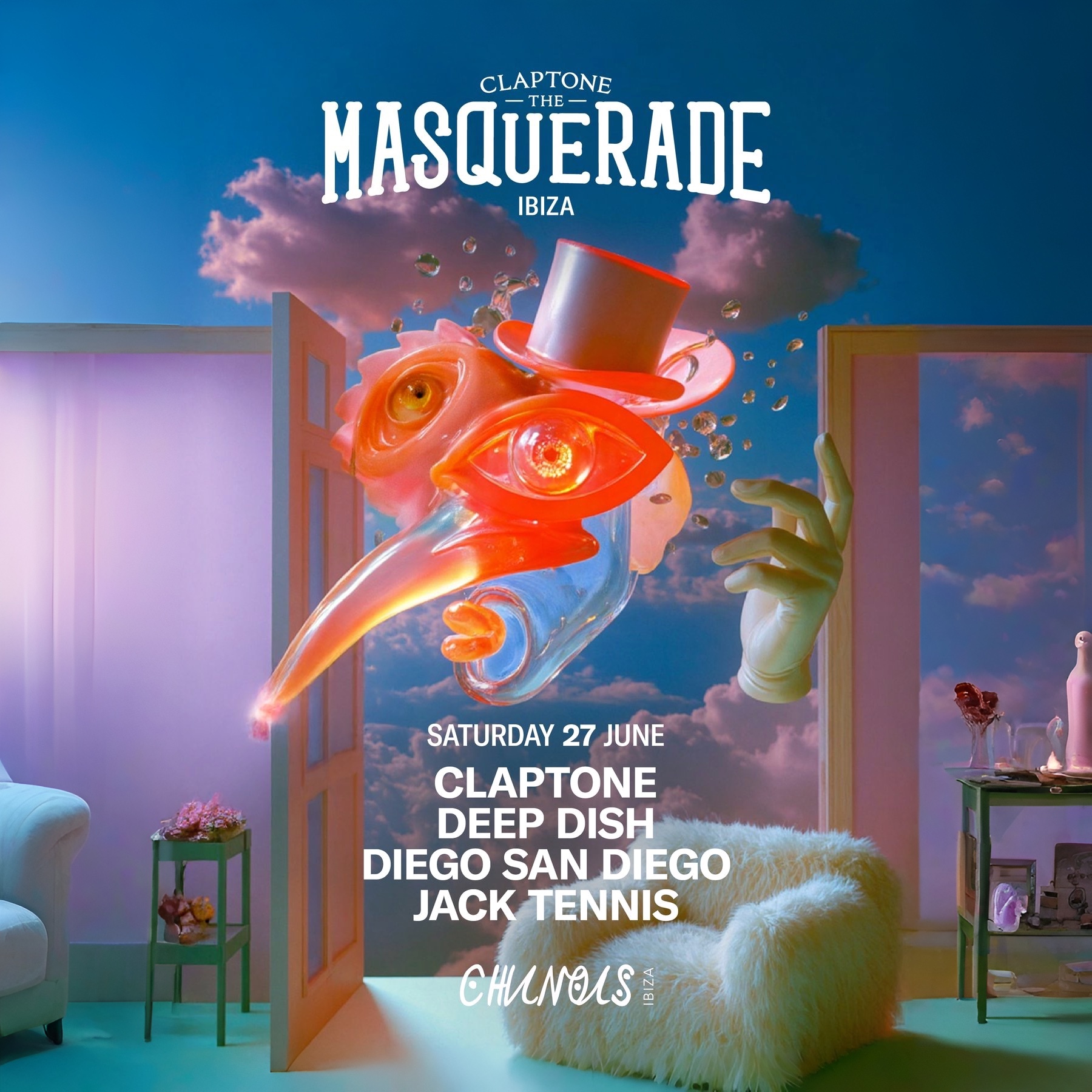 The Masquerade at Chinois on Saturday, June 27, 2026