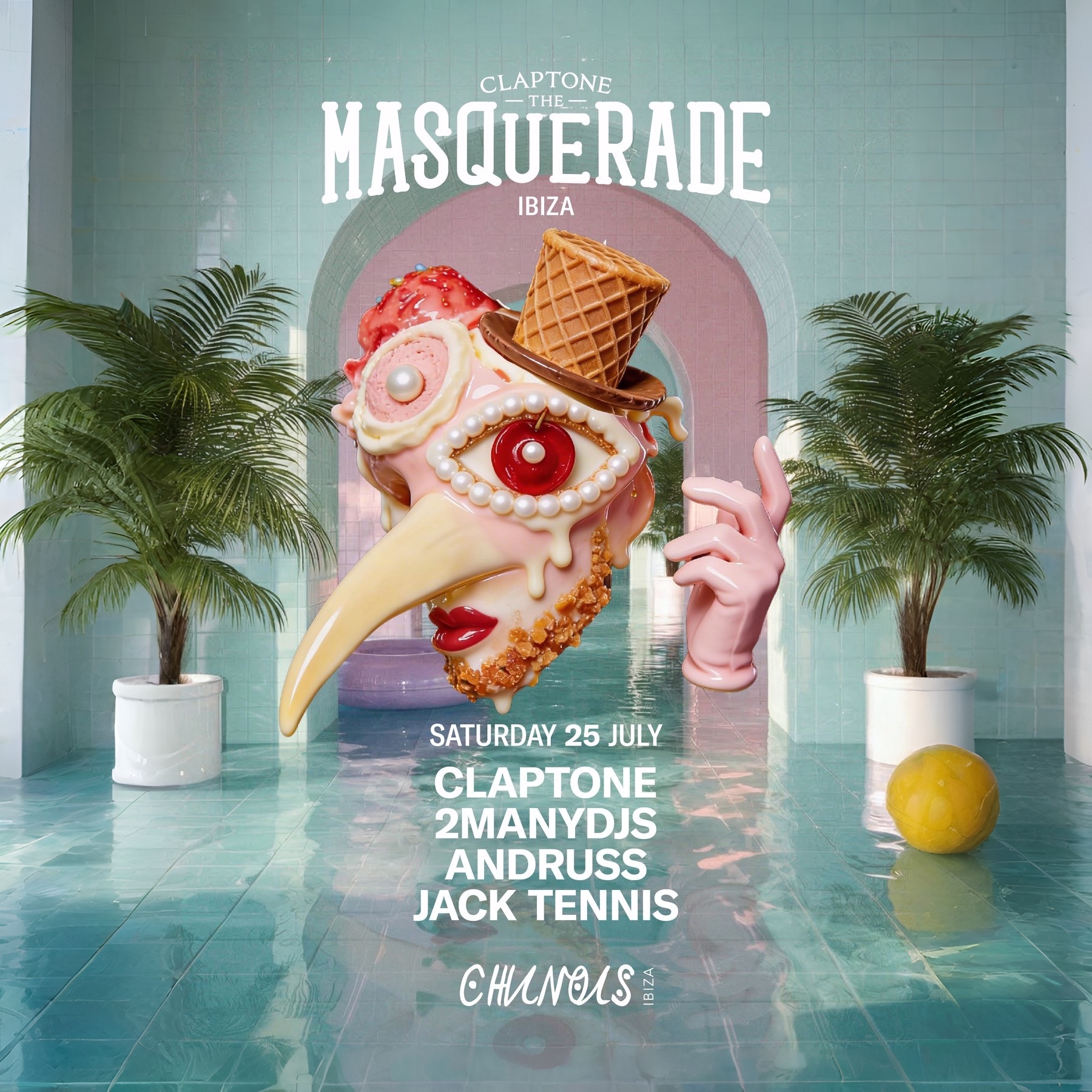 The Masquerade at Chinois on Saturday, July 25, 2026