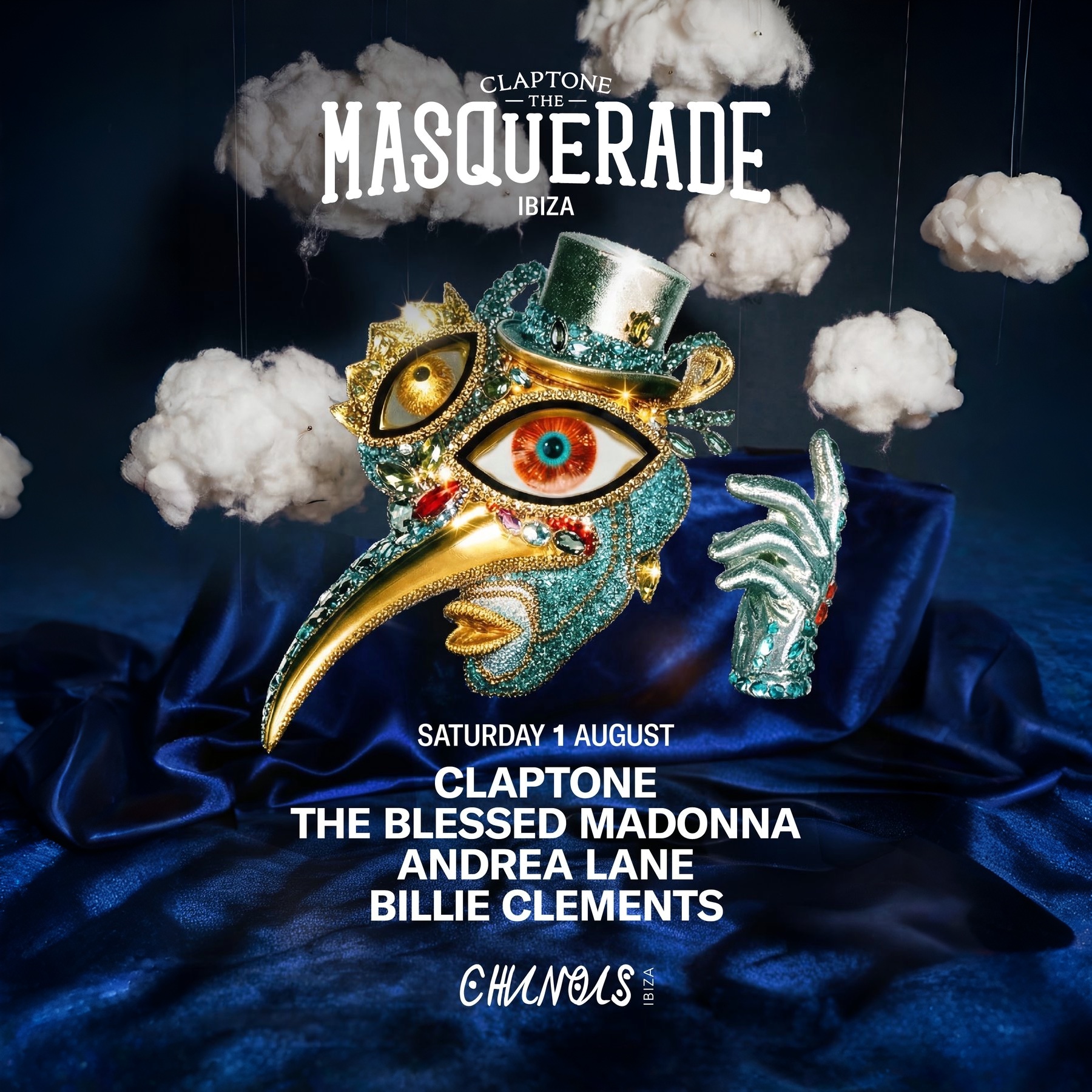 The Masquerade at Chinois on Saturday, August 1, 2026
