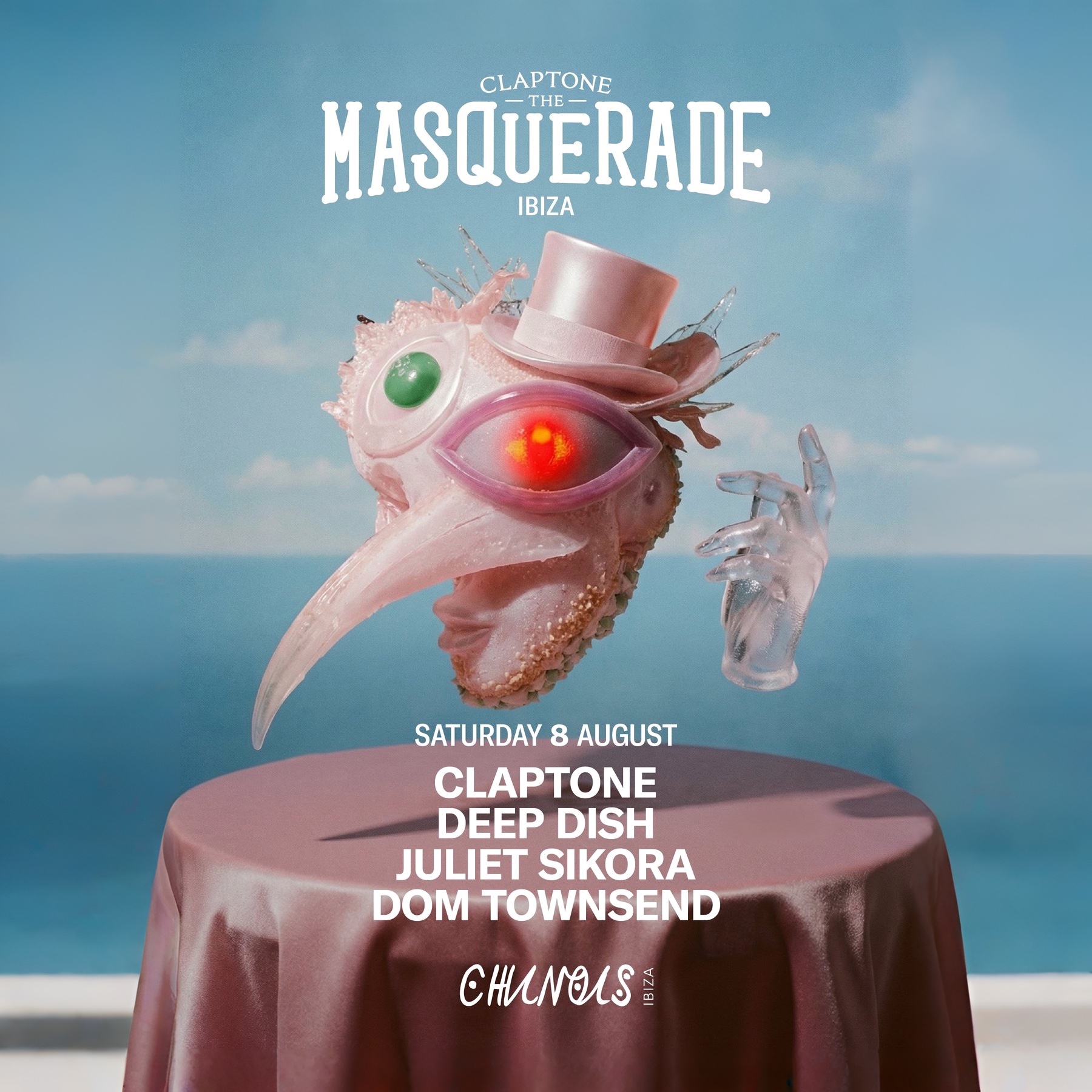 The Masquerade at Chinois on Saturday, August 8, 2026