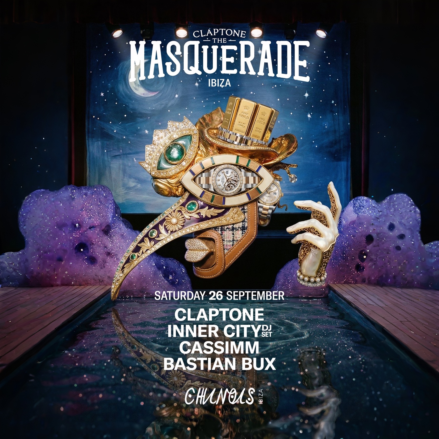 The Masquerade at Chinois on Saturday, September 26, 2026