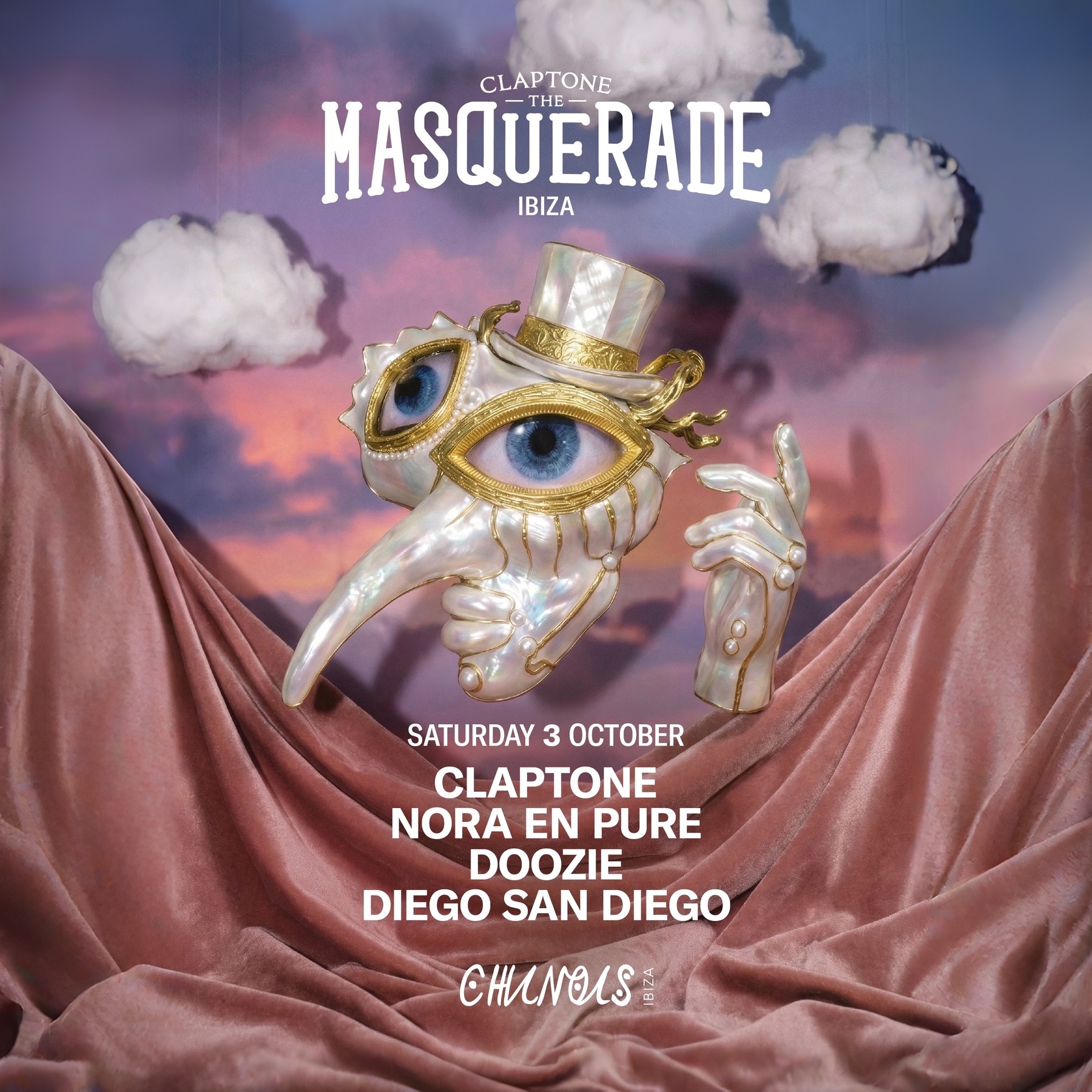 The Masquerade at Chinois on Saturday, October 3, 2026