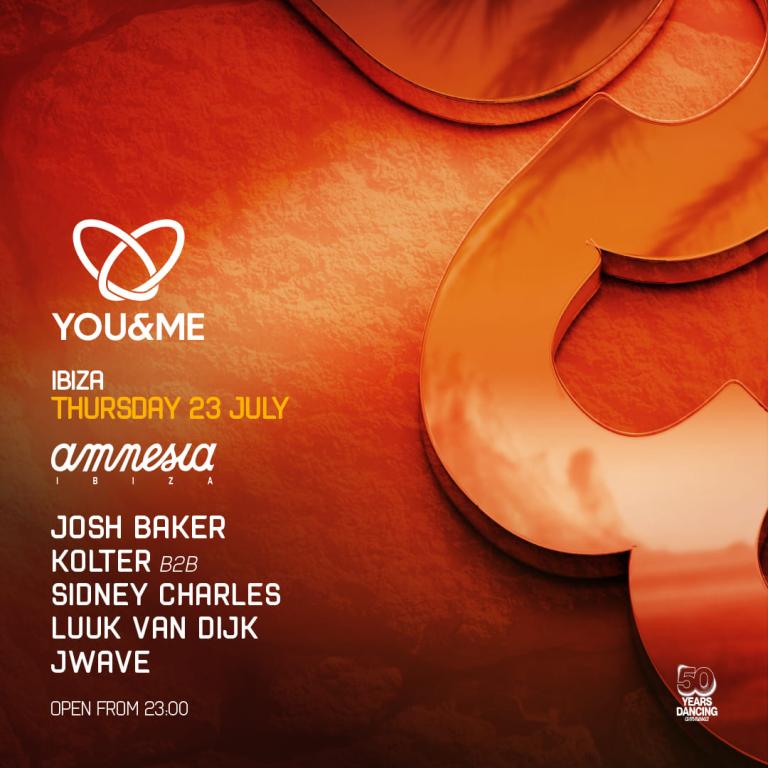 You &amp; Me at Amnesia on Thursday, July 23, 2026