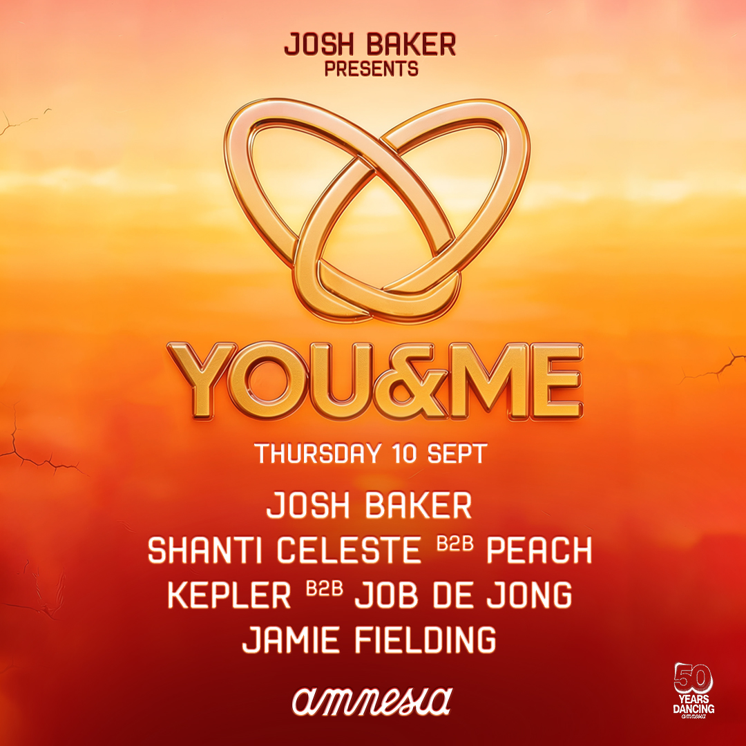You &amp; Me at Amnesia on Thursday, September 10, 2026