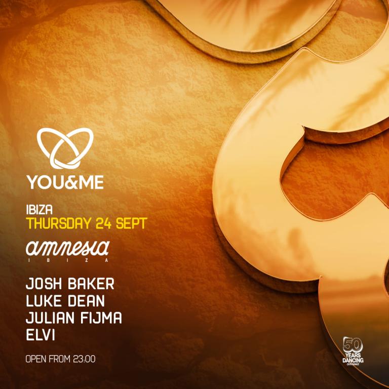 You &amp; Me at Amnesia on Thursday, September 24, 2026