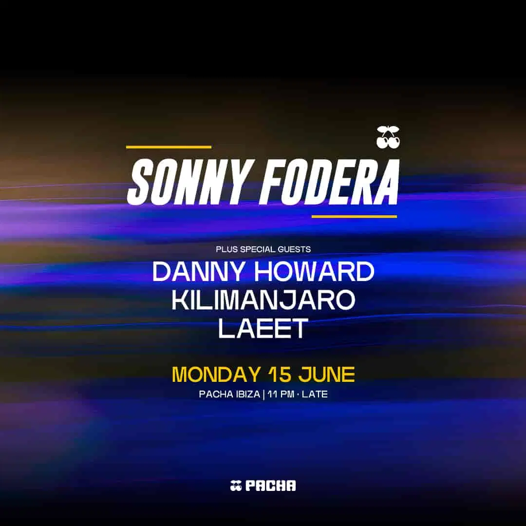 Sonny Fodera at Pacha on Monday, June 15, 2026