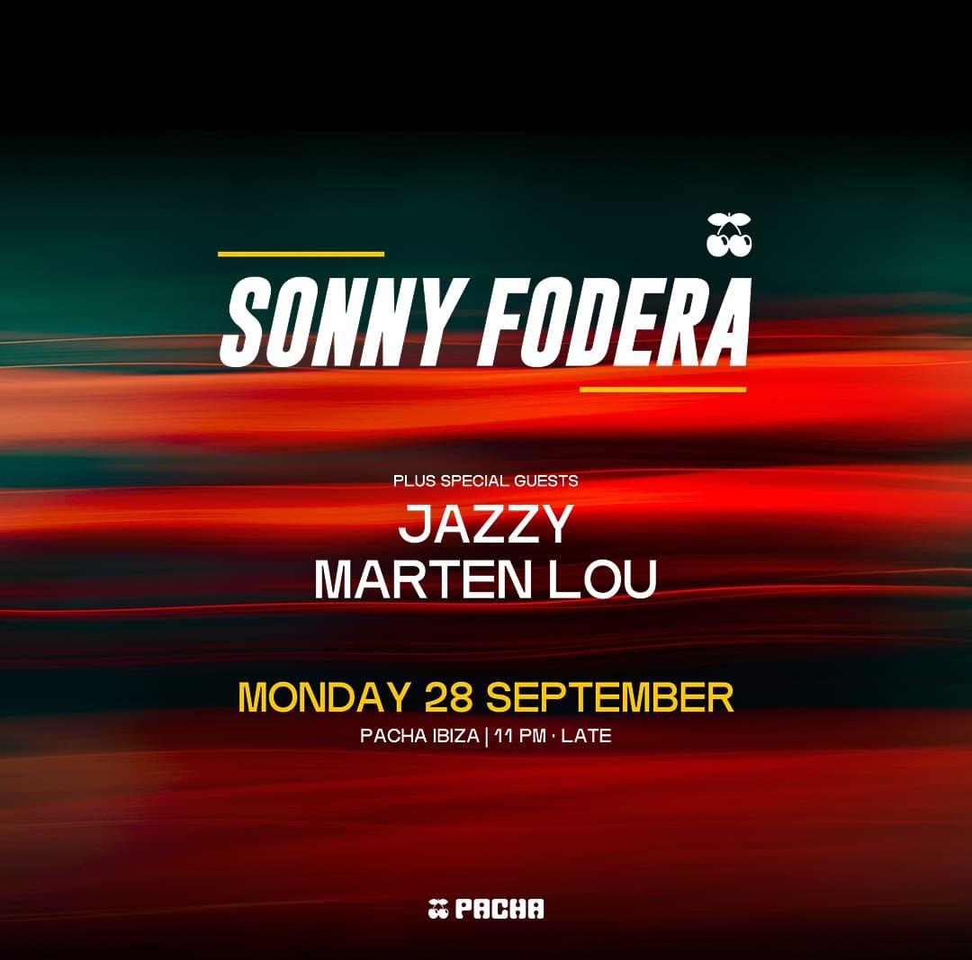 Sonny Fodera at Pacha on Monday, September 28, 2026
