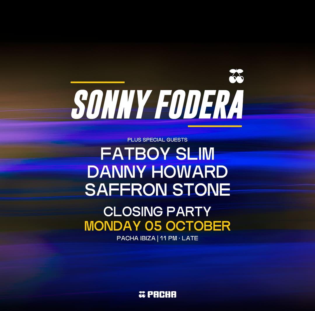 Sonny Fodera at Pacha on Monday, October 5, 2026