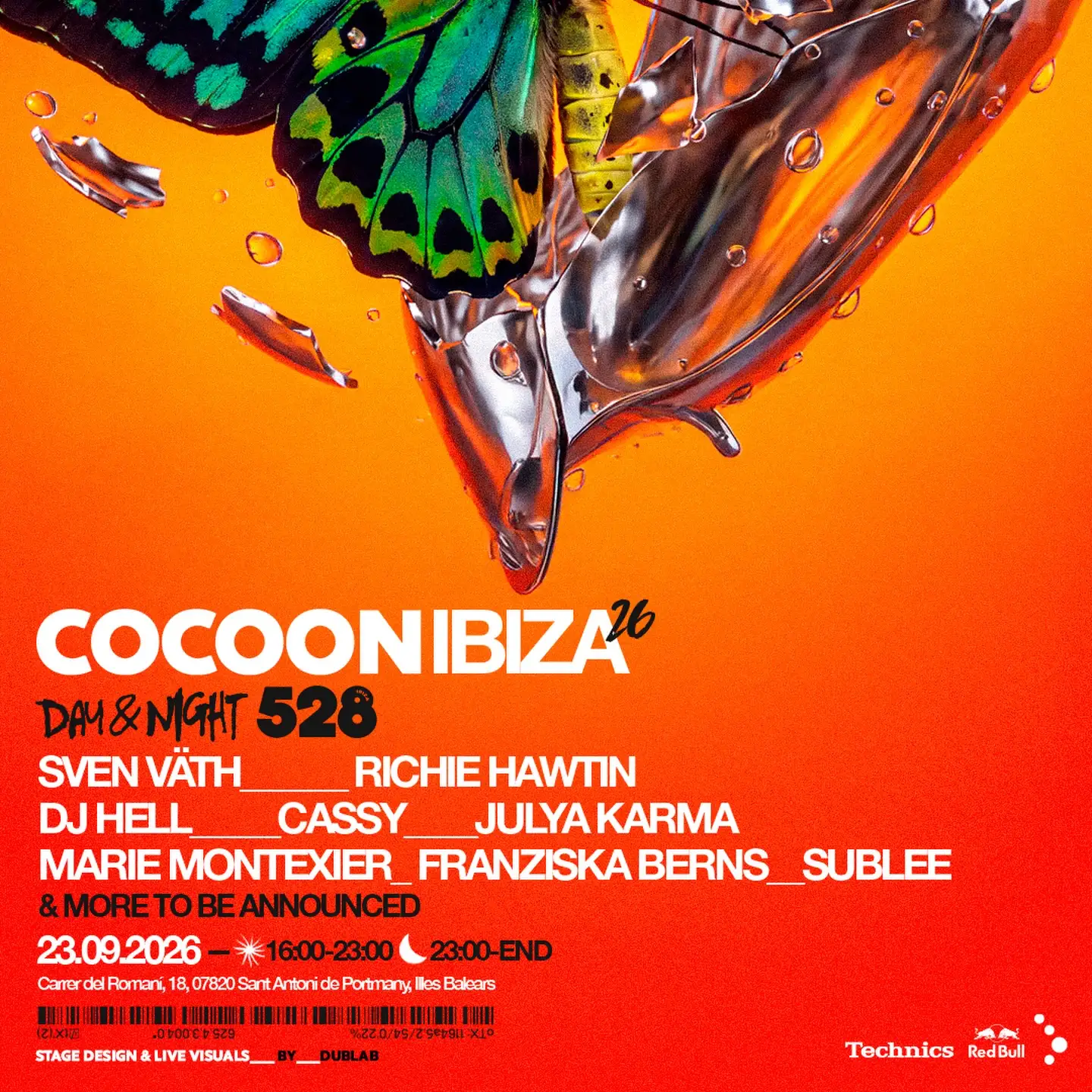 Cocoon at 528 on Wednesday, September 23, 2026