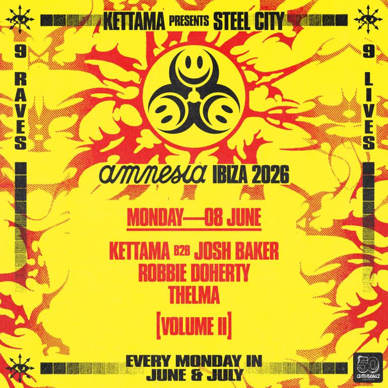 Steel City at Amnesia on Monday, June 8, 2026