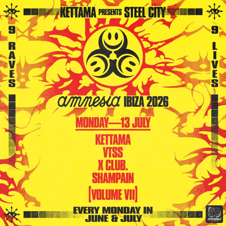Steel City at Amnesia on Monday, July 13, 2026