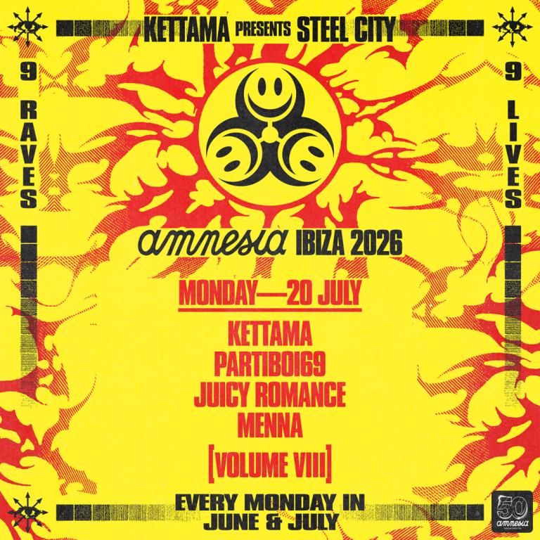 Steel City at Amnesia on Monday, July 20, 2026