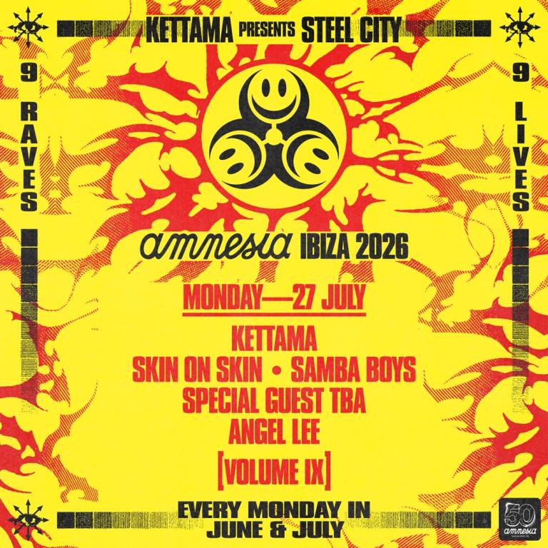 Steel City at Amnesia on Monday, July 27, 2026