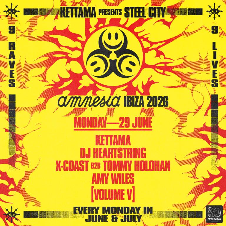 Steel City at Amnesia on Monday, June 29, 2026