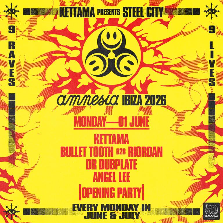 Steel City at Amnesia on Monday, June 1, 2026
