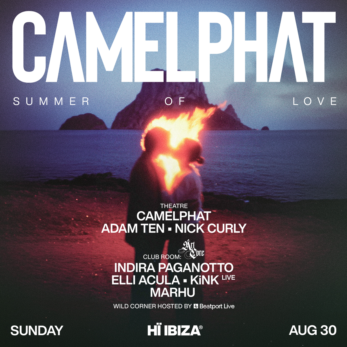 Camelphat at HÏ Ibiza on Sunday, August 30, 2026