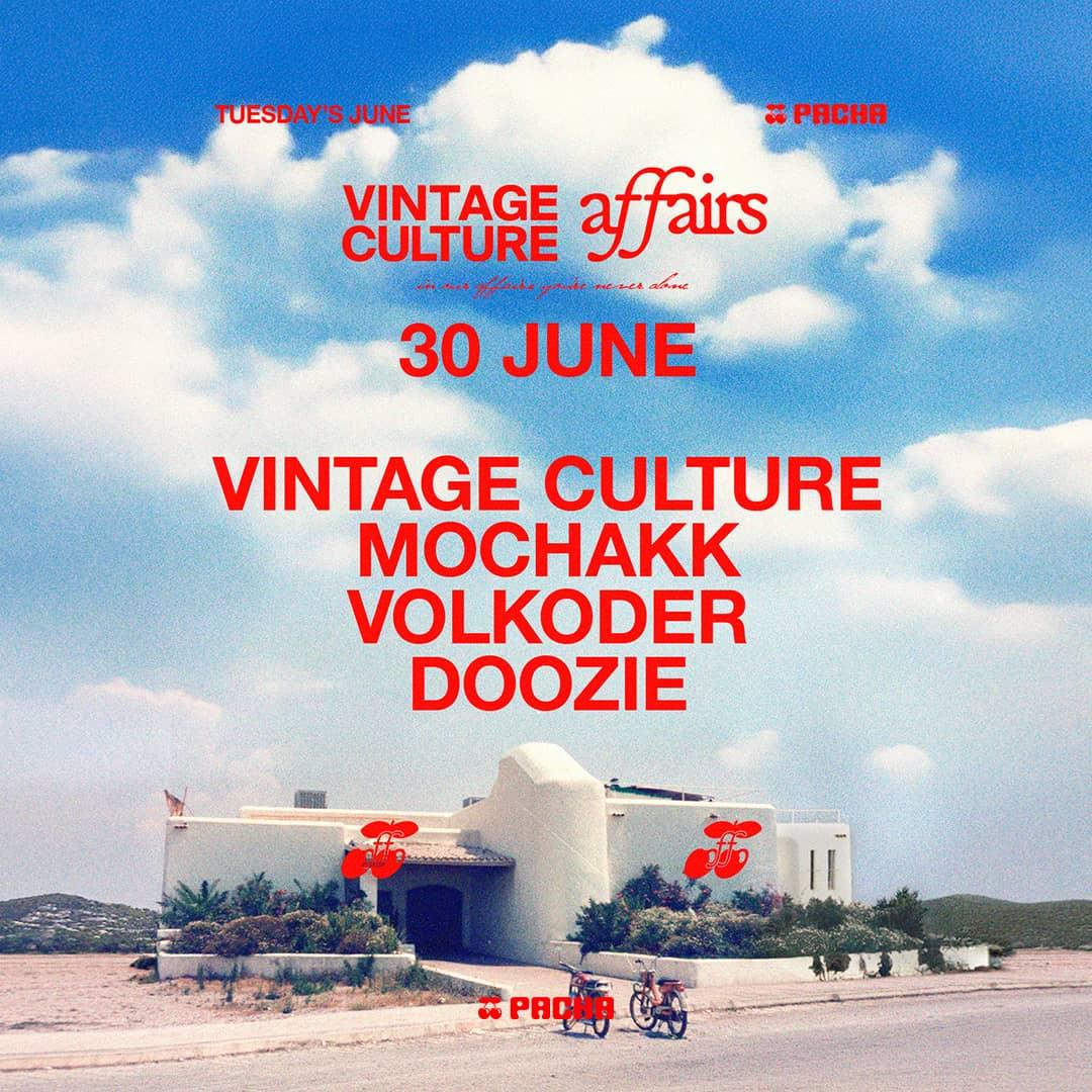 Vintage Culture at Pacha on Tuesday, June 30, 2026