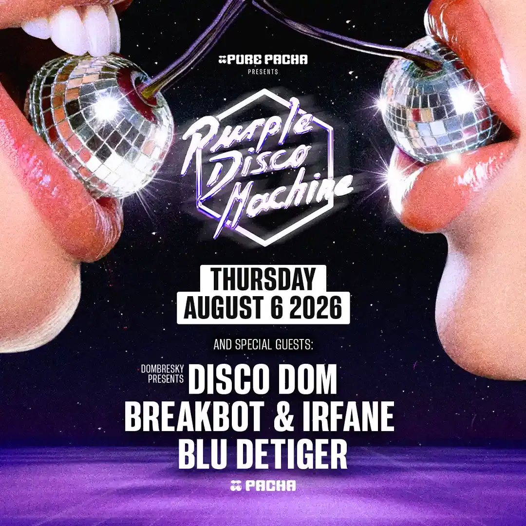 Pure Pacha at Pacha on Thursday, August 6, 2026