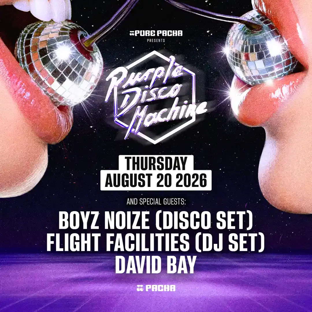 Pure Pacha at Pacha on Thursday, August 20, 2026