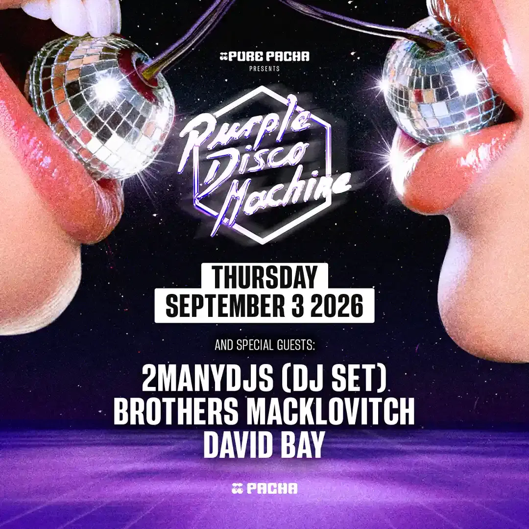 Pure Pacha at Pacha on Thursday, September 3, 2026