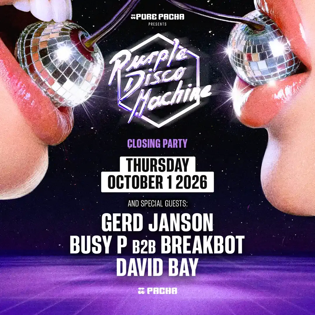 Pure Pacha at Pacha on Thursday, October 1, 2026
