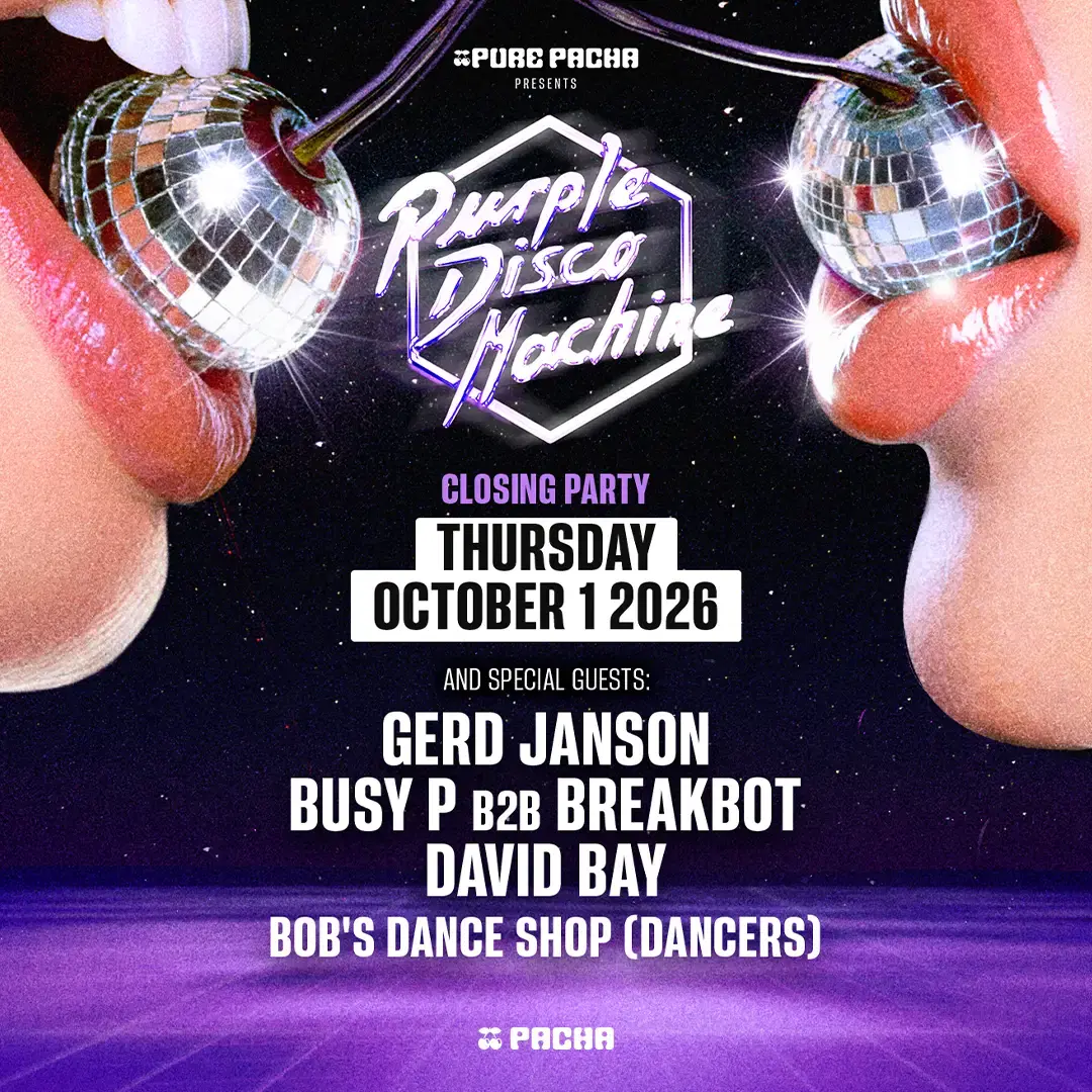 Pure Pacha at Pacha on Thursday, October 1, 2026