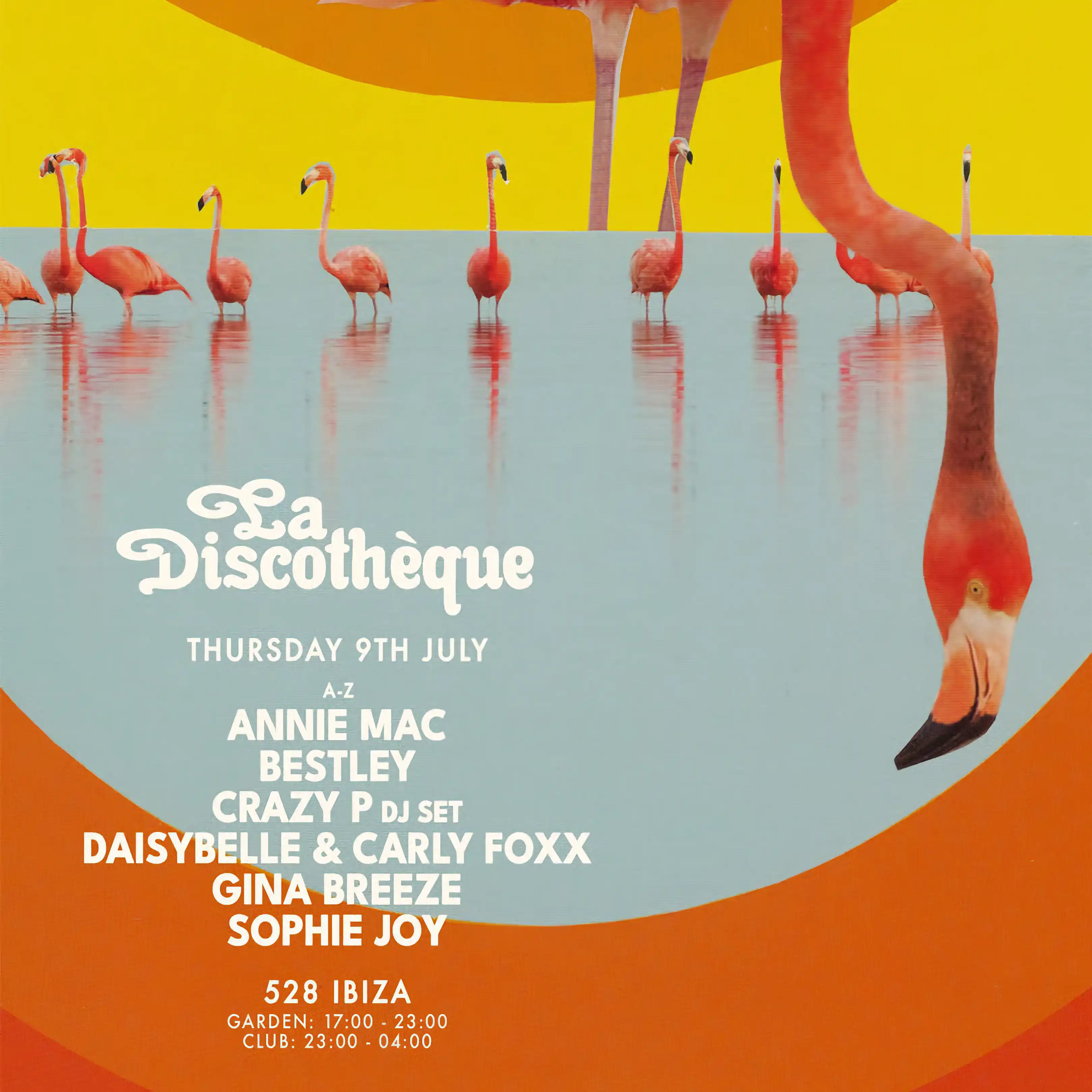 La Discothéque at 528 on Thursday, July 9, 2026