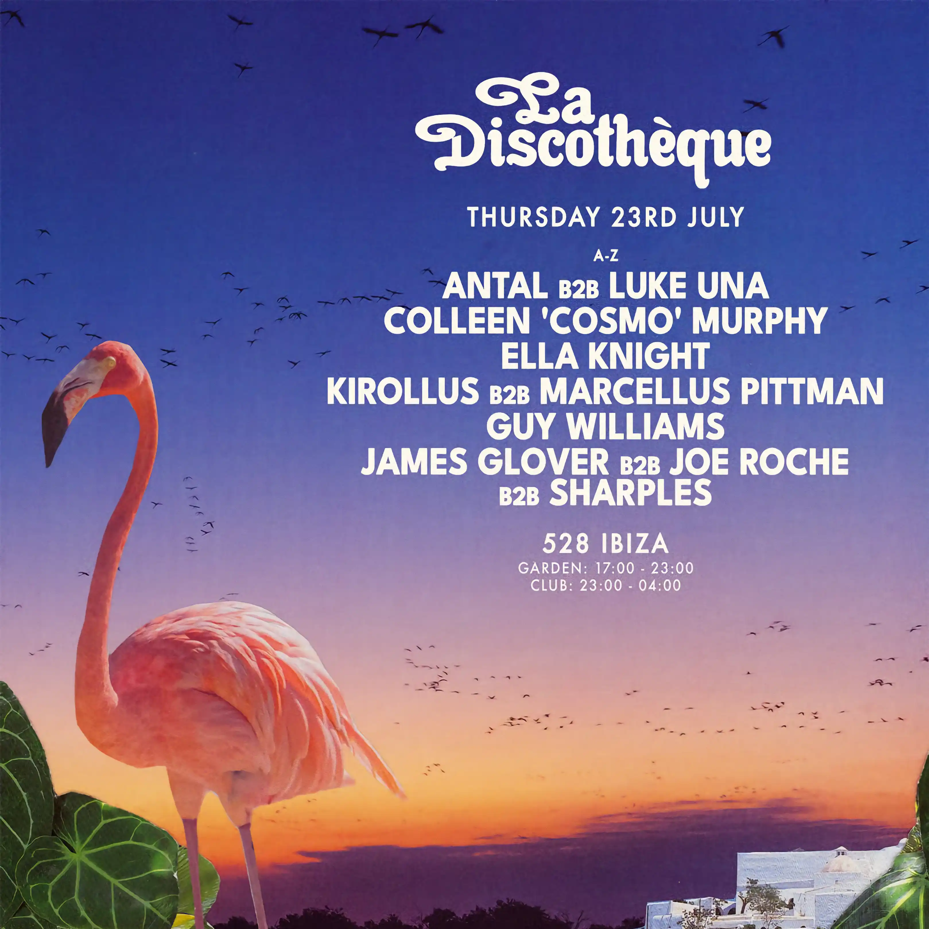 La Discothéque at 528 on Thursday, July 23, 2026