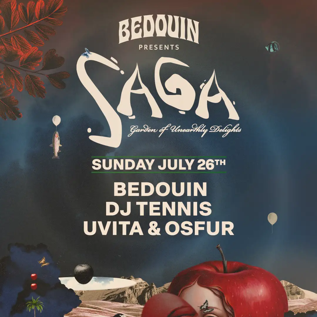 Saga at Chinois on Sunday, July 26, 2026