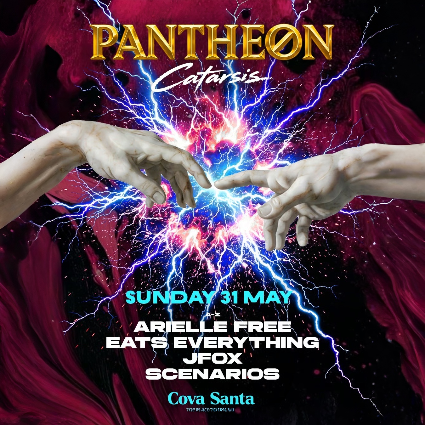 Pantheon at Cova Santa on Sunday, May 31, 2026