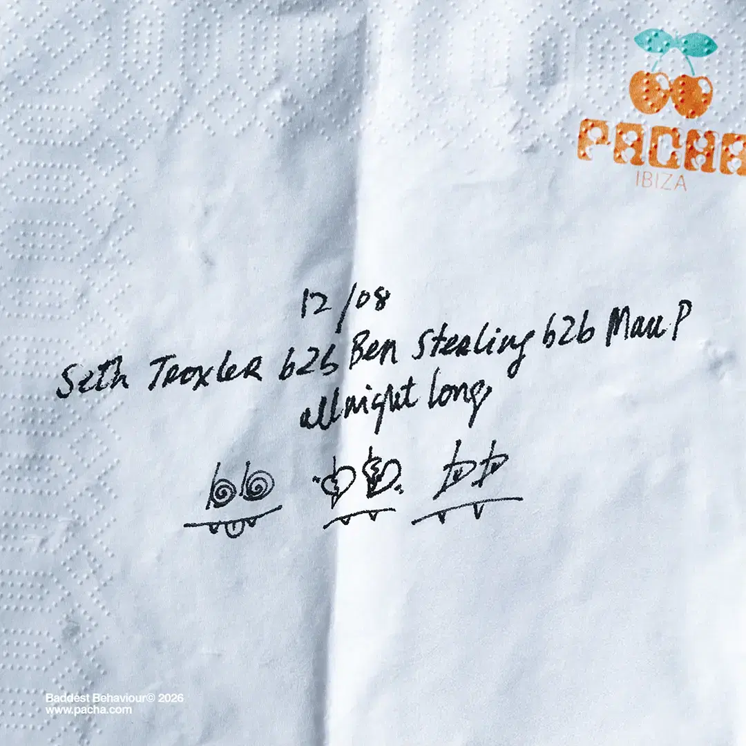 Baddest Behaviour at Pacha on Wednesday, August 12, 2026