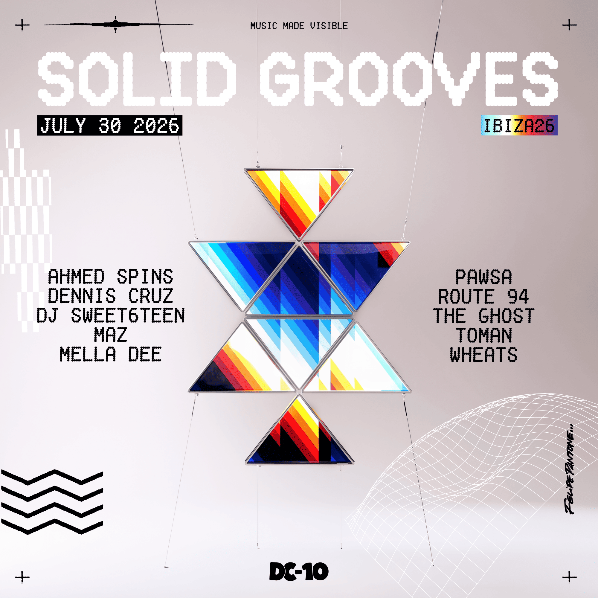 Solid Grooves at DC-10 on Thursday, July 30, 2026