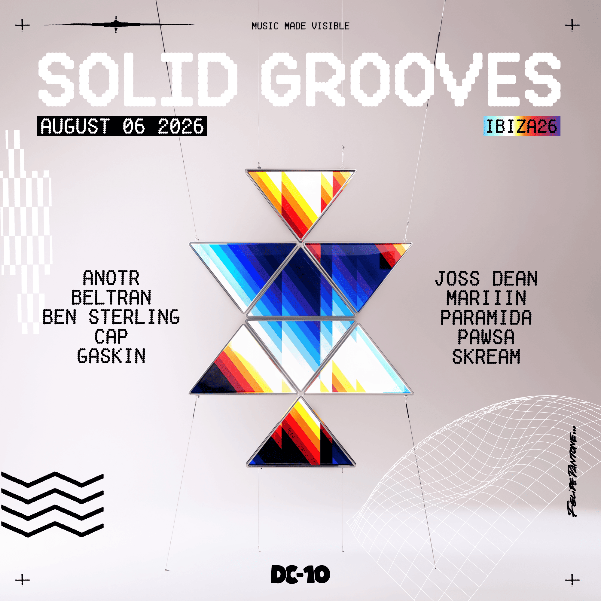 Solid Grooves at DC-10 on Thursday, August 6, 2026