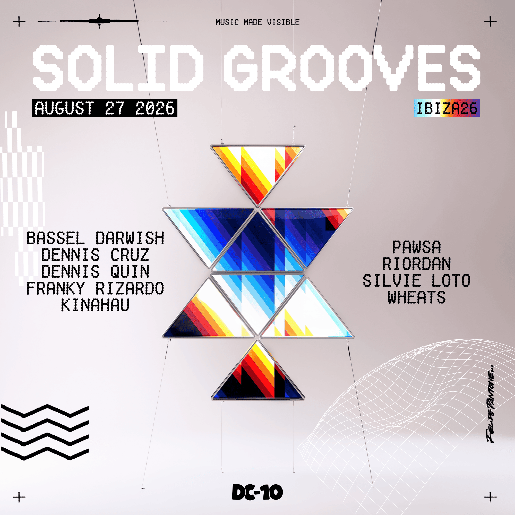 Solid Grooves at DC-10 on Thursday, August 27, 2026