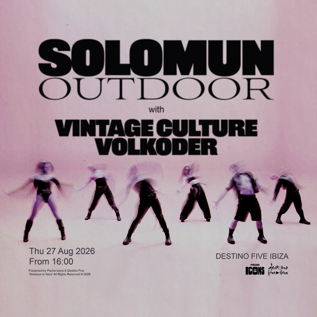 Solomun at Destino Five on Thursday, August 27, 2026