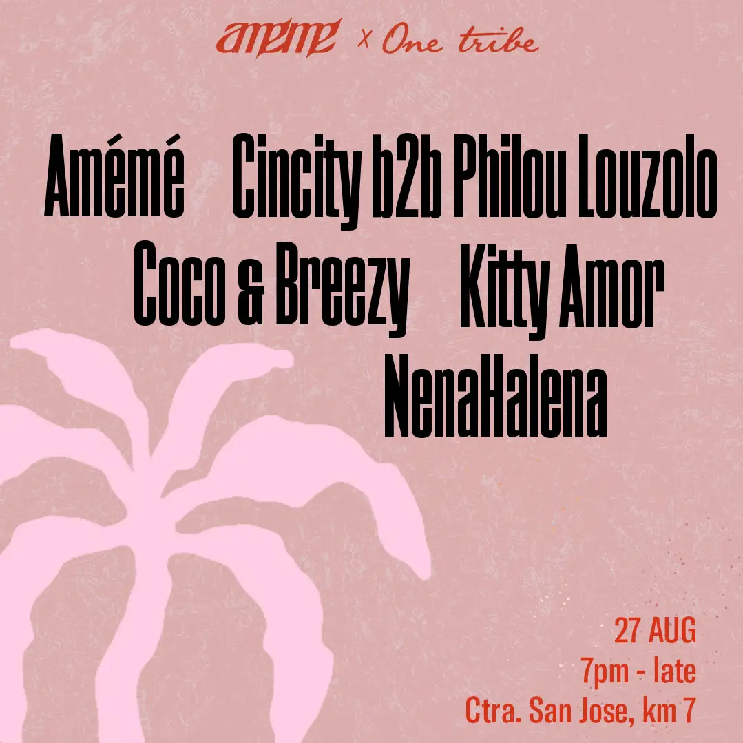 One Tribe at Cova Santa on Thursday, August 27, 2026