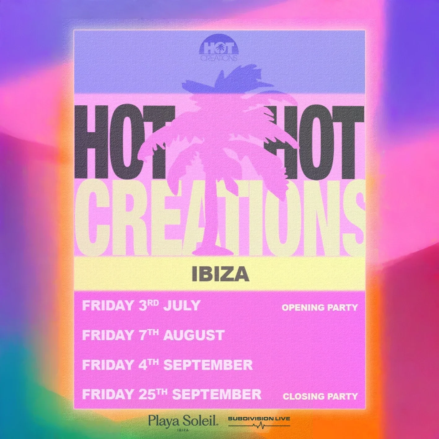 Hot Creations at Playa Soleil