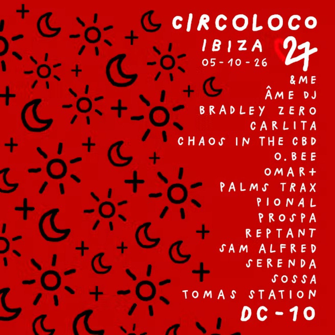 Circoloco at DC10 on Monday, October 5, 2026