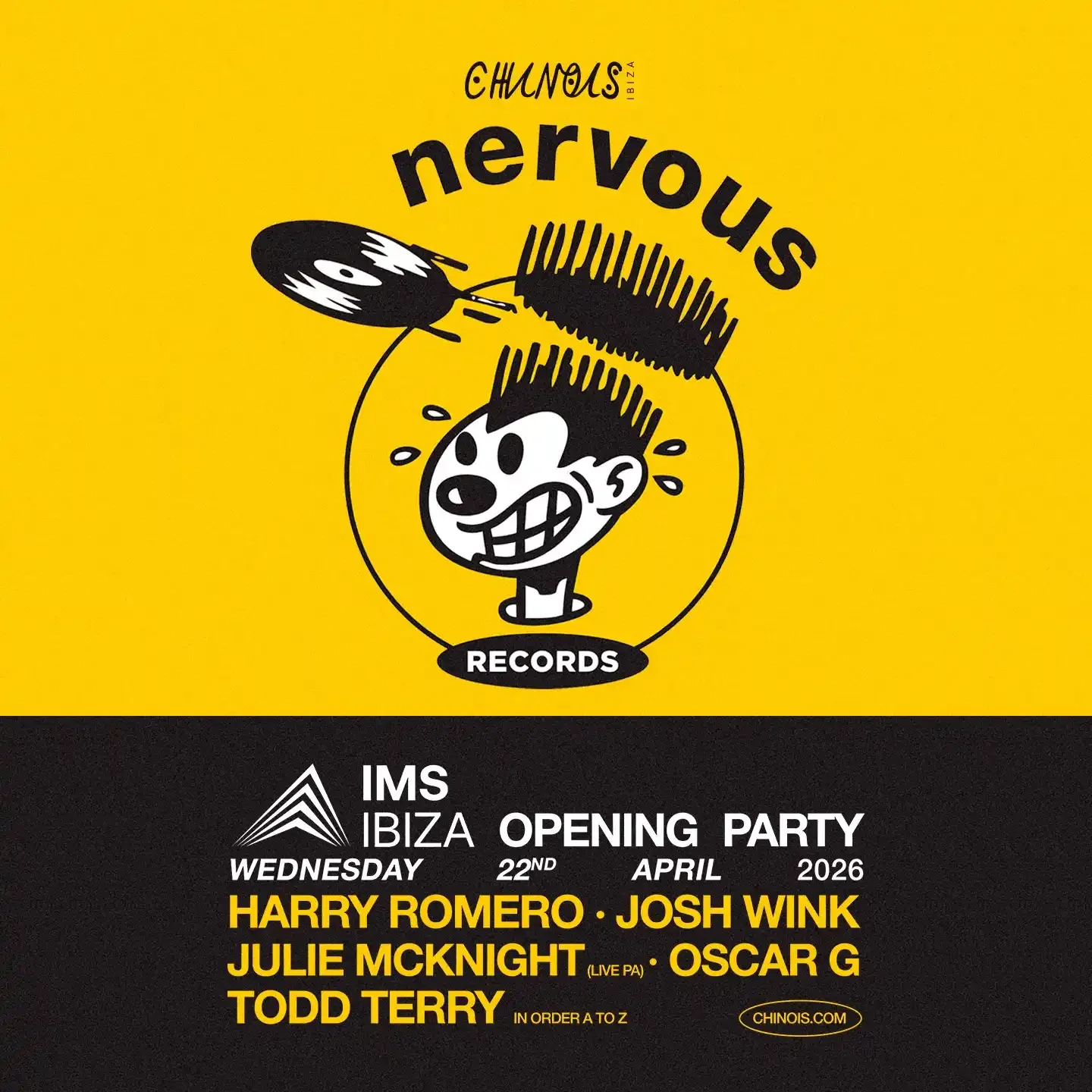 Chinois Presents x Nervous Records at Chinois