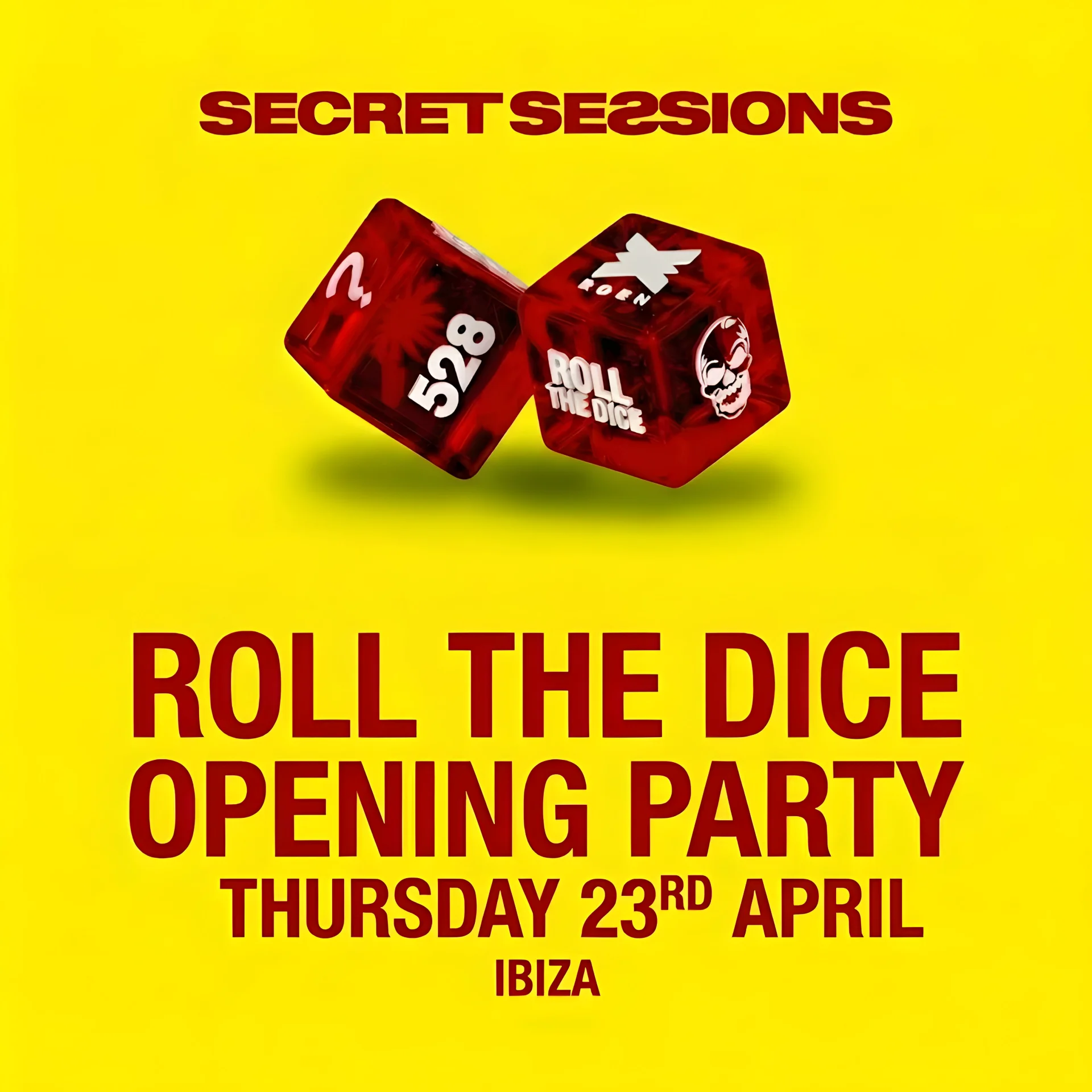 Secret Sessions at Eden on Thursday, April 23, 2026