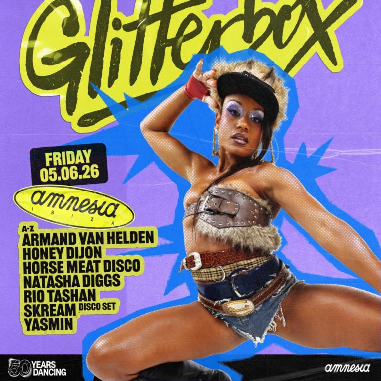 Glitterbox at Amnesia on Friday, June 5, 2026