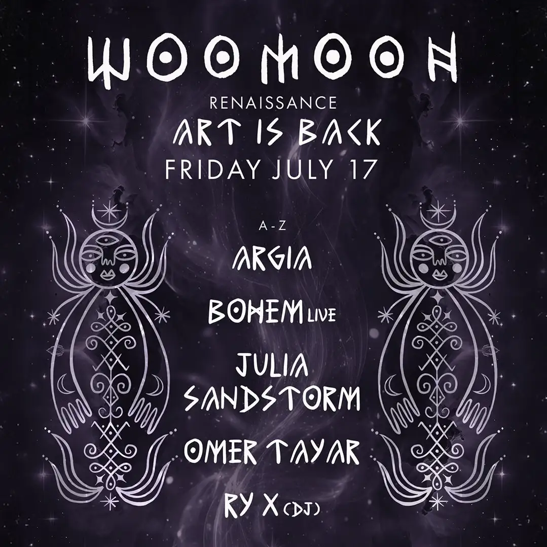 WooMoon at Cova Santa on Friday, July 17, 2026