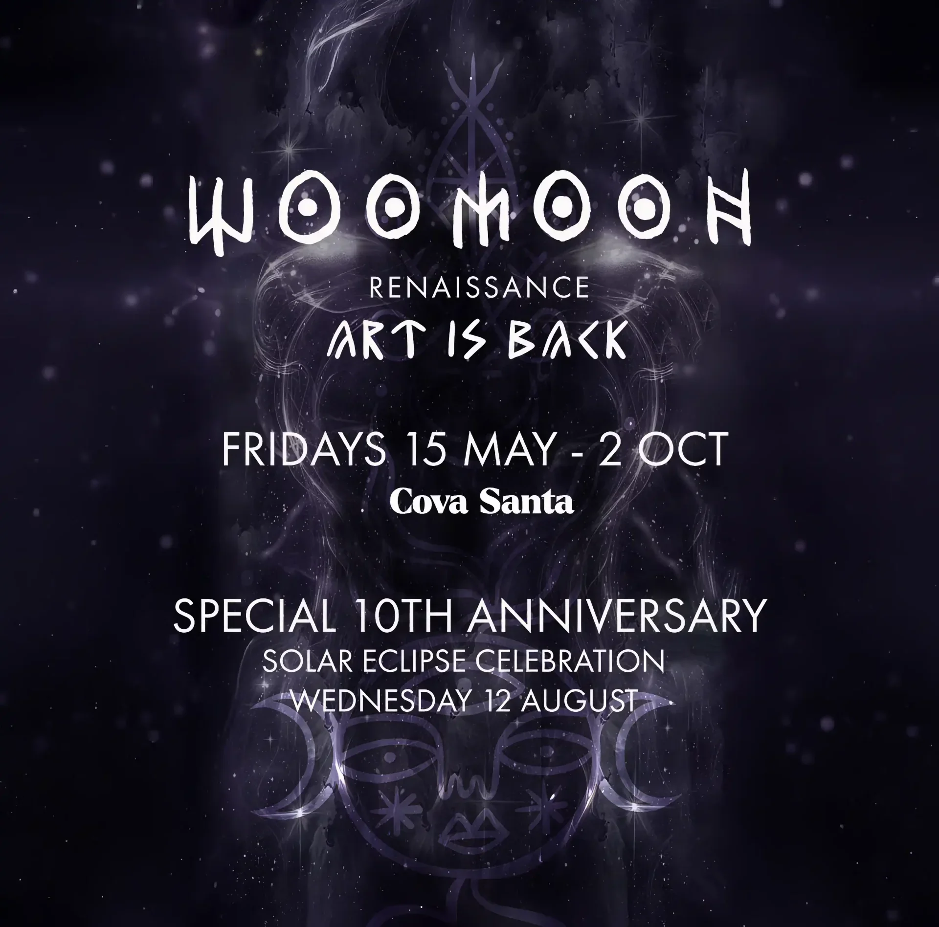 WooMoon at Cova Santa